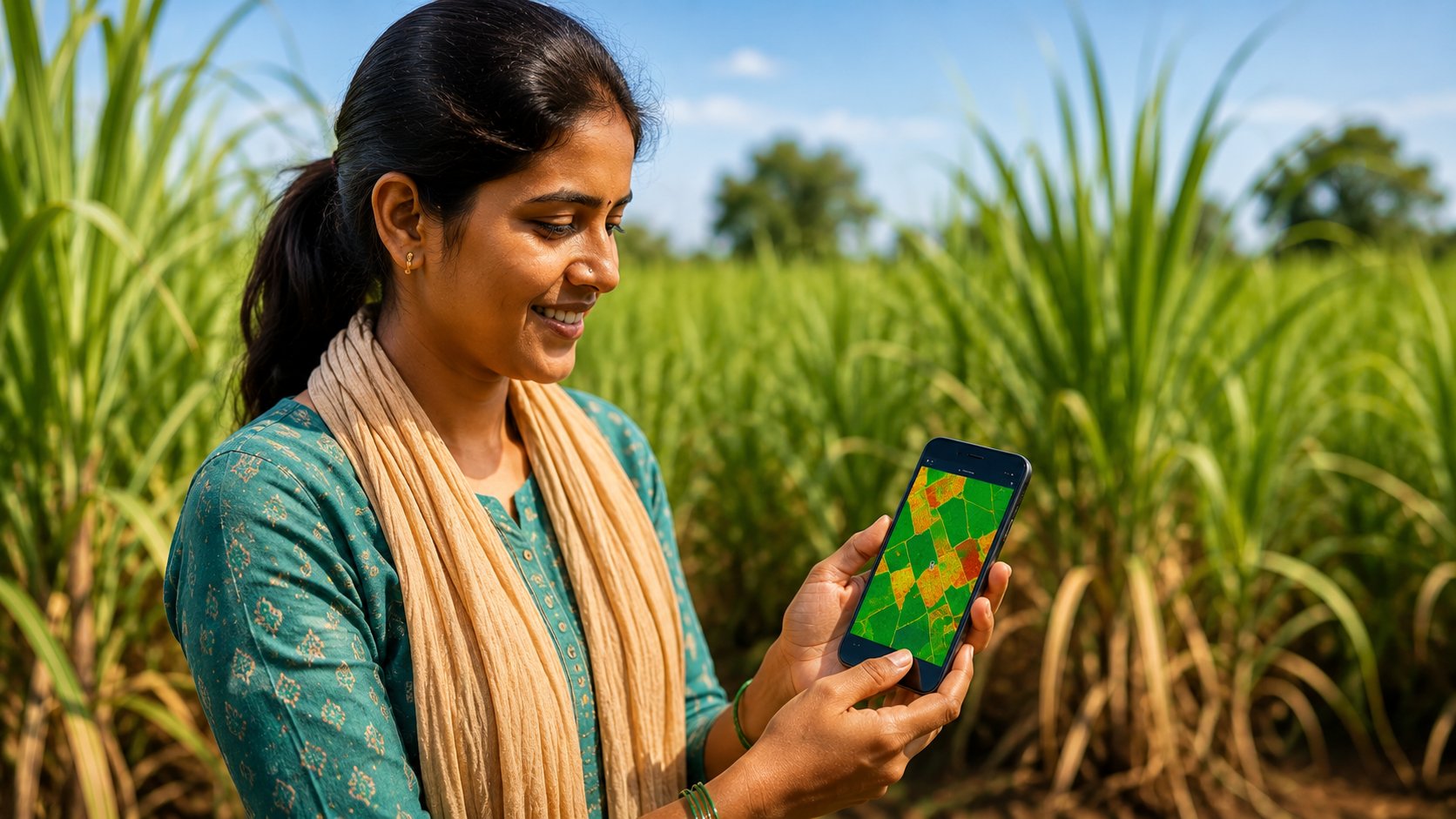 For millions of smallholder farmers, crop stress only becomes visible after the damage is already done